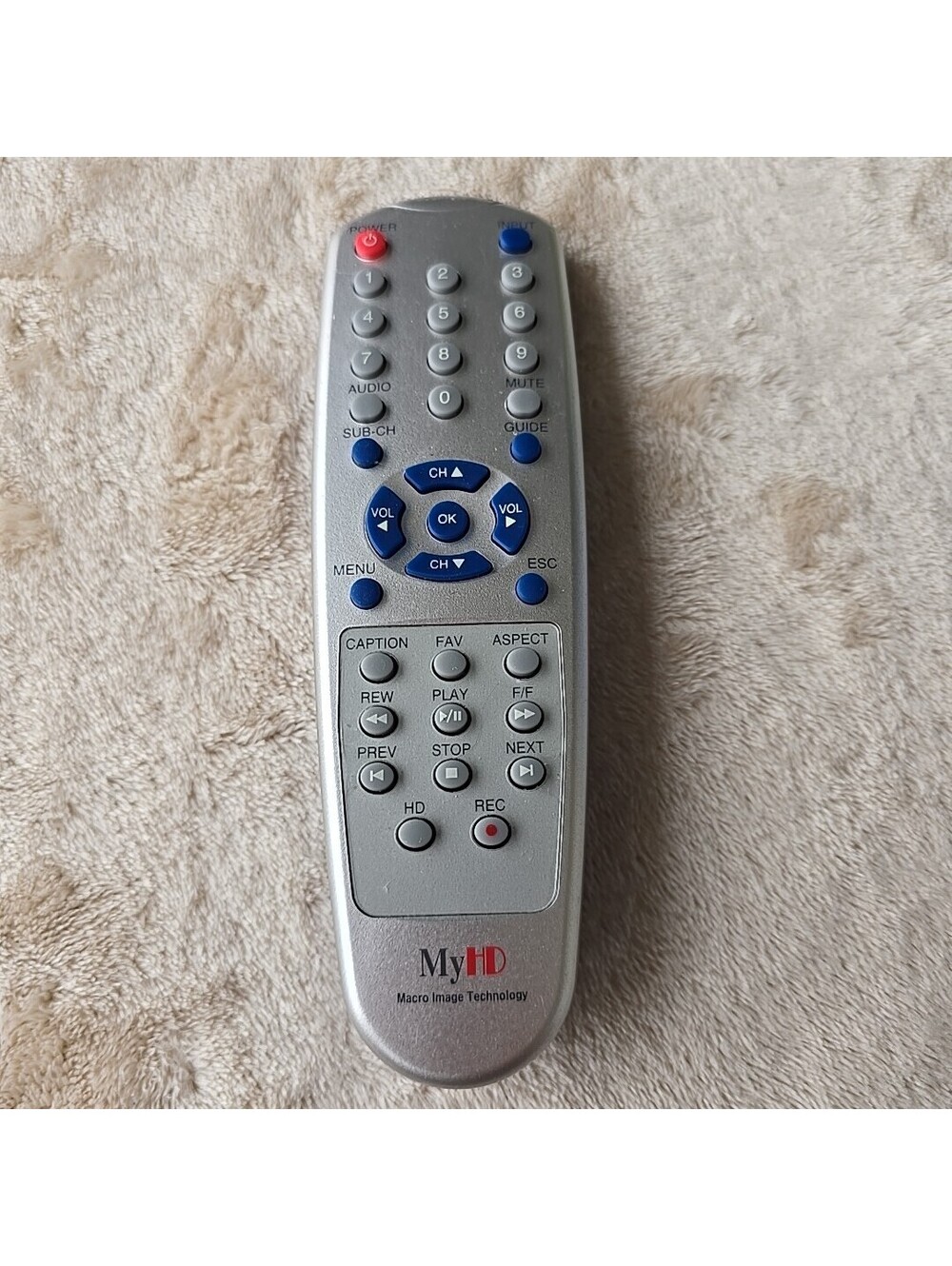 My HD Macro Image Technology Remote Control Model R808 OH/S1-4ABS PBAFA0499A